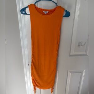 BB Dakota Vibrant Orange Top